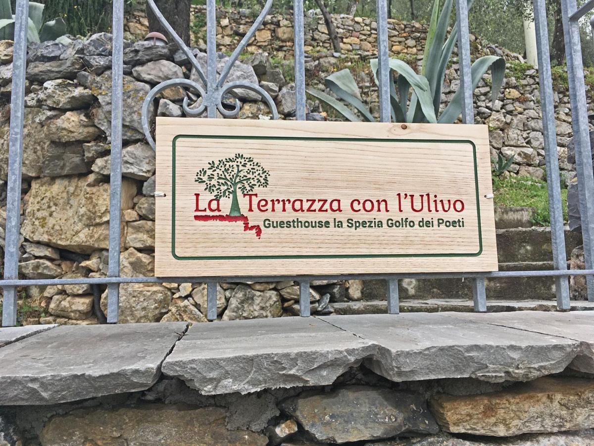 La Terrazza Con L'Ulivo - Guesthouse Con Terrazza E Vista Sul Golfo Dei Poeti La Spezia Eksteriør bilde